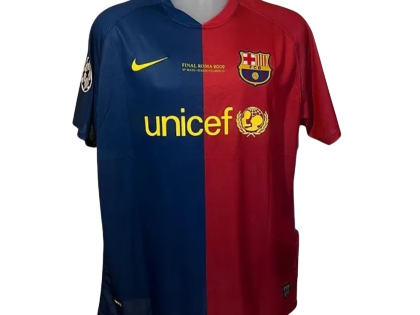 Messi's FC Barcelona Champions League Final 2009 Signed Shirt