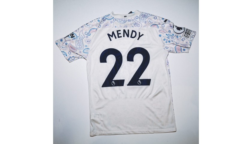 Mendy's Man City Match-Issued Signed Shirt