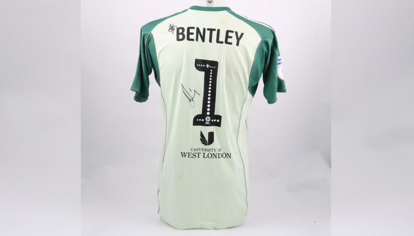 Bentley's Brentford Worn and Signed Poppy Shirt