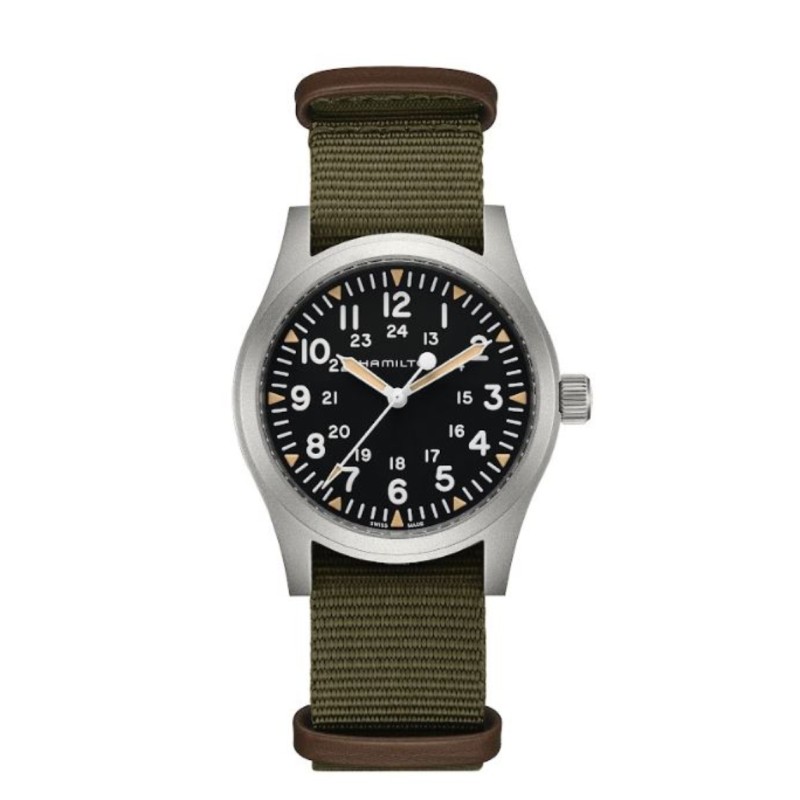 Khaki Field Mechanical 42 mm Hamilton watch