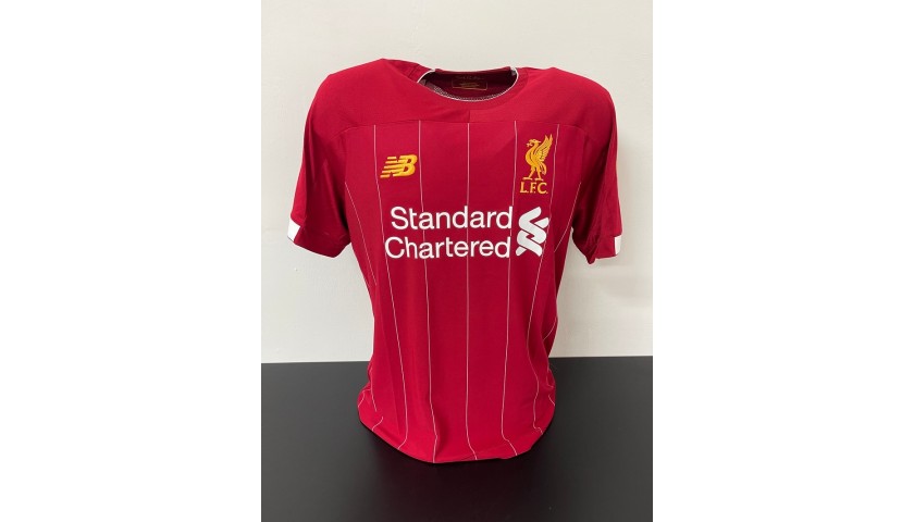 Liverpool's Official Celebratory Shirt, 2019/20 - Signed by Klopp