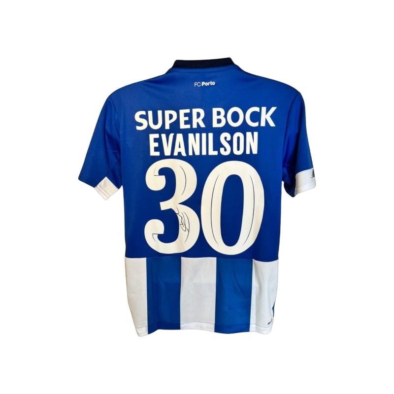 Evanilson Signed FC Porto 2023-24 Home Football Shirt 