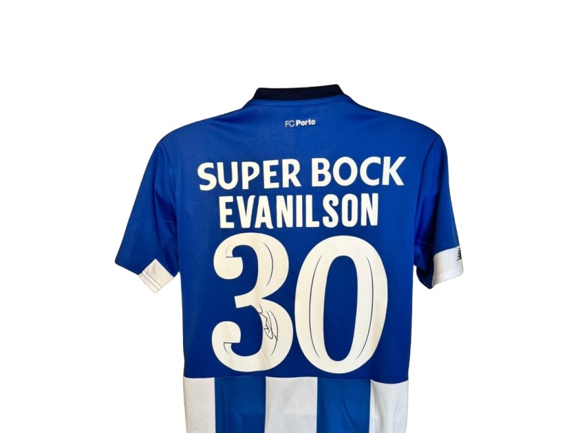 Evanilson Signed FC Porto 2023-24 Home Football Shirt 
