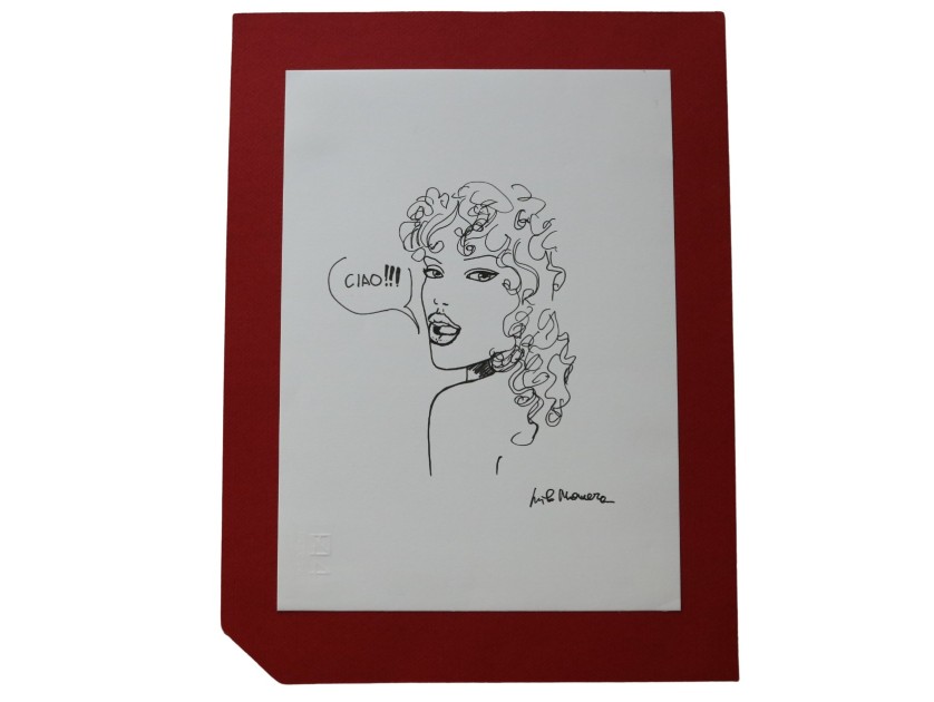 Drawing by Milo Manara - CharityStars