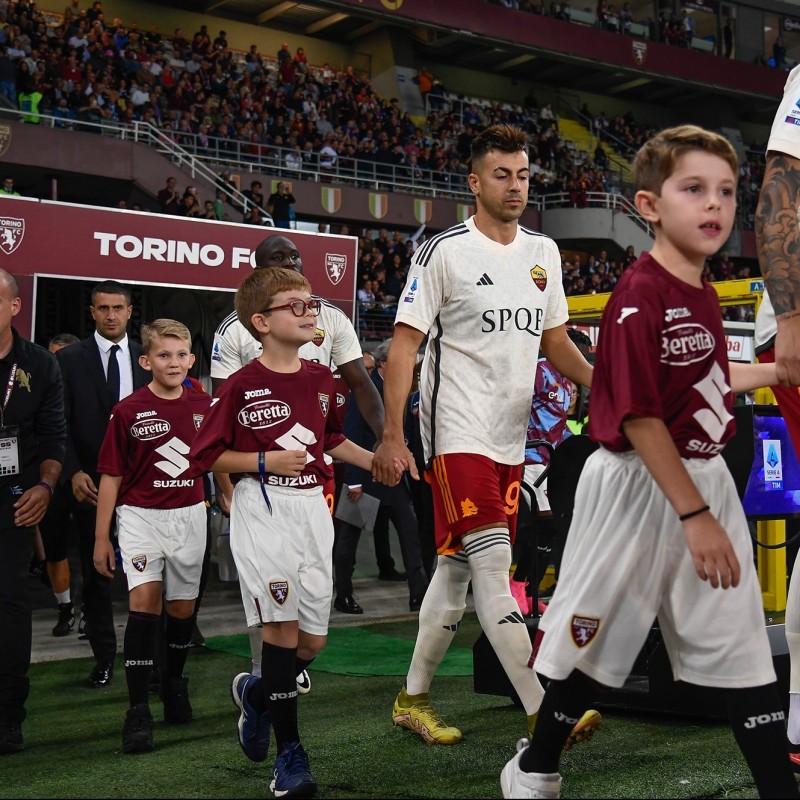 Scendi in campo come Mascotte in occasione di Torino vs Bologna