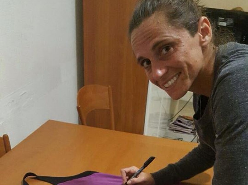 Roberta Vinci Match Worn Shirt, Internazionali d'Italia - Signed