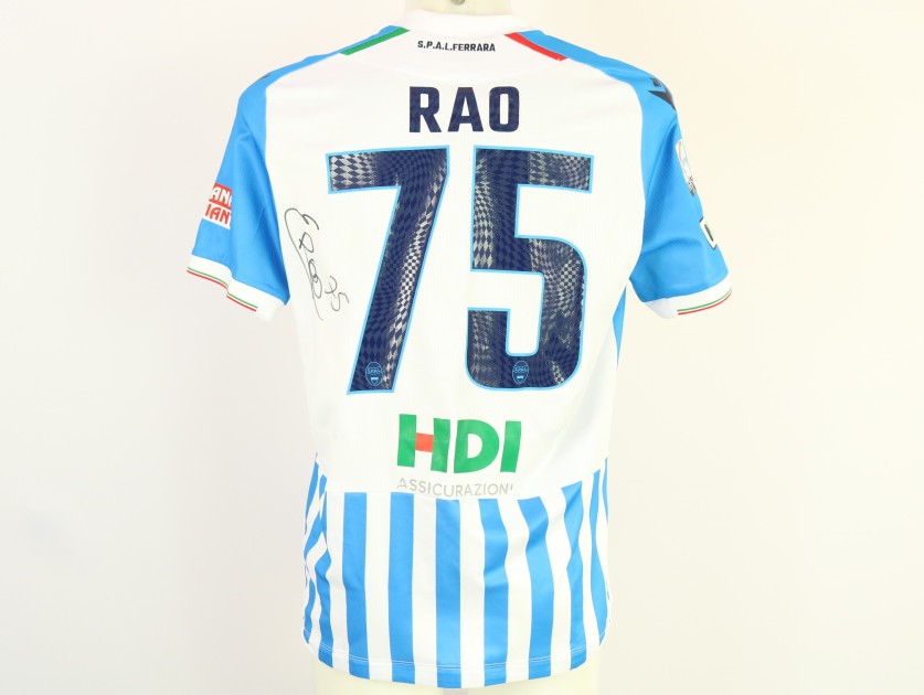 Rao's unwashed Signed Shirt, SPAL vs Gubbio 2024 