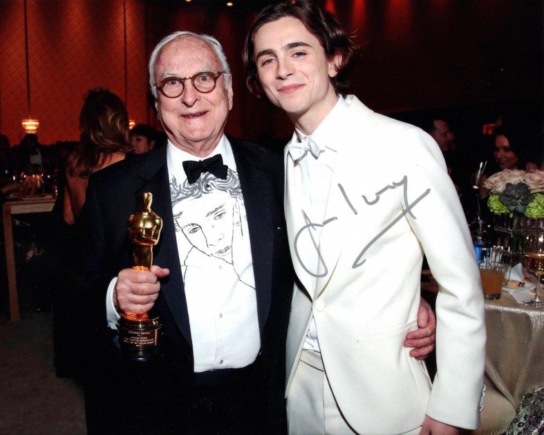 James Ivory Signed Photograph