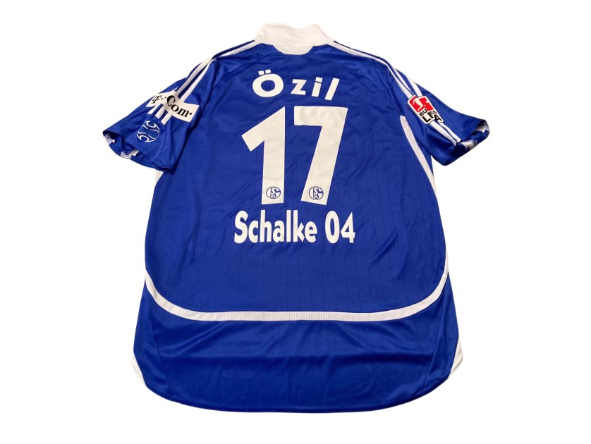 Ozil's Schalke 04 Match-Issued Shirt, 2007/08