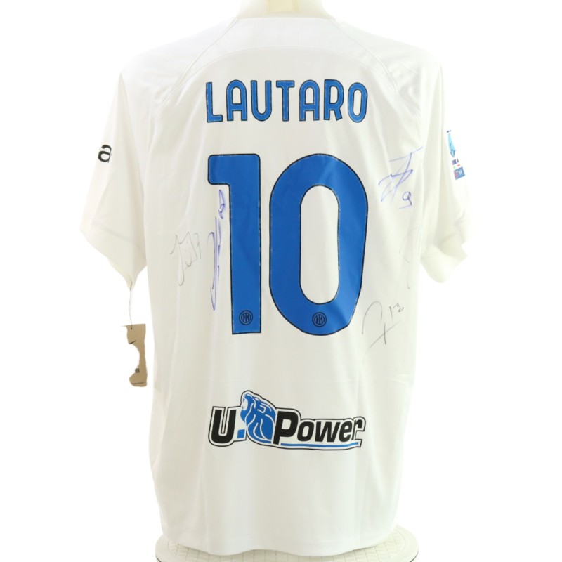 Maglia ufficiale Lautaro Inter, 2023/24 "Star Trek" - Autografata
