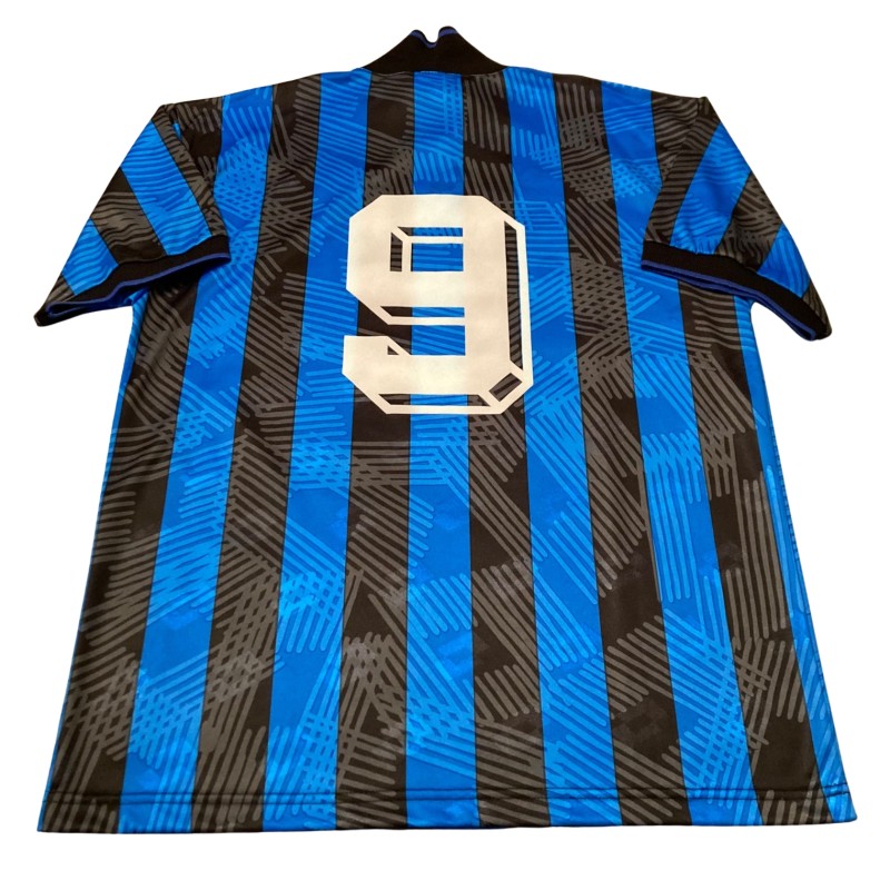 Ganz's Atalanta Match-Issued Shirt, 1993/94