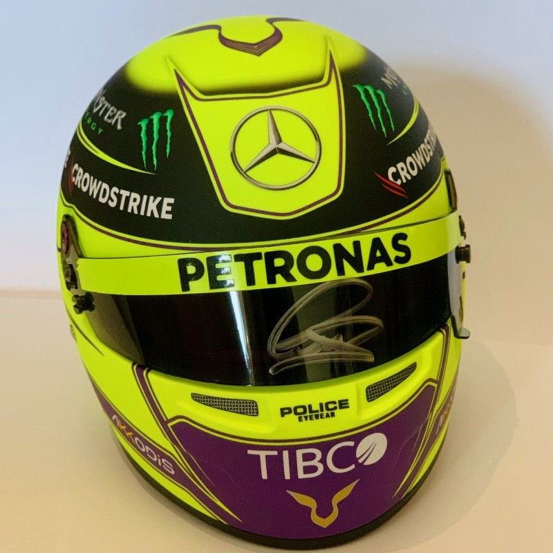 Lewis Hamilton 2022 Signed 1/2 Scale Helmet