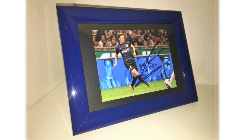 Javier Zanetti Signed Photograph