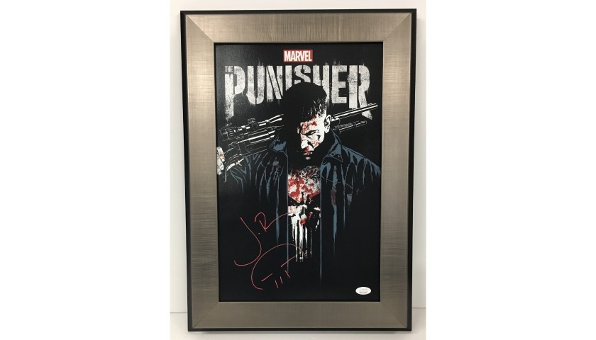 Jon Bernthal "The Punisher" Autographed Poster