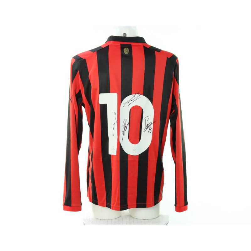 Milan 125° Anniversary Shirt, 2024/25 - Signed by the Team