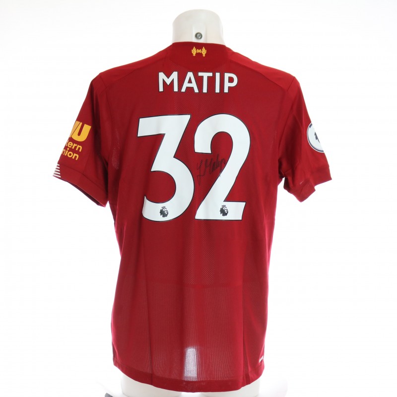 Maglia Matip Liverpool FC in edizione limitata, 2019/20 – preparata ed autografata 