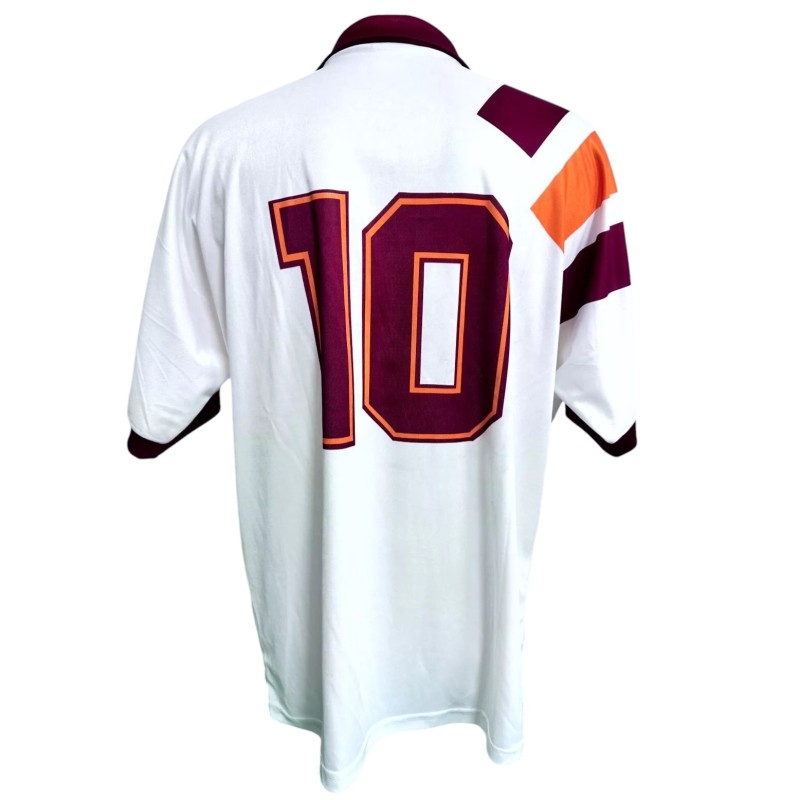 Giannini's Match-Issued Shirt, Reggiana vs Roma 1993