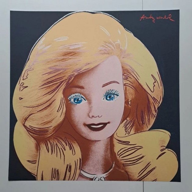 "Barbie" Lithograph Signed by Andy Warhol
