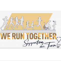 WE RUN TOGETHER – Supporting our team