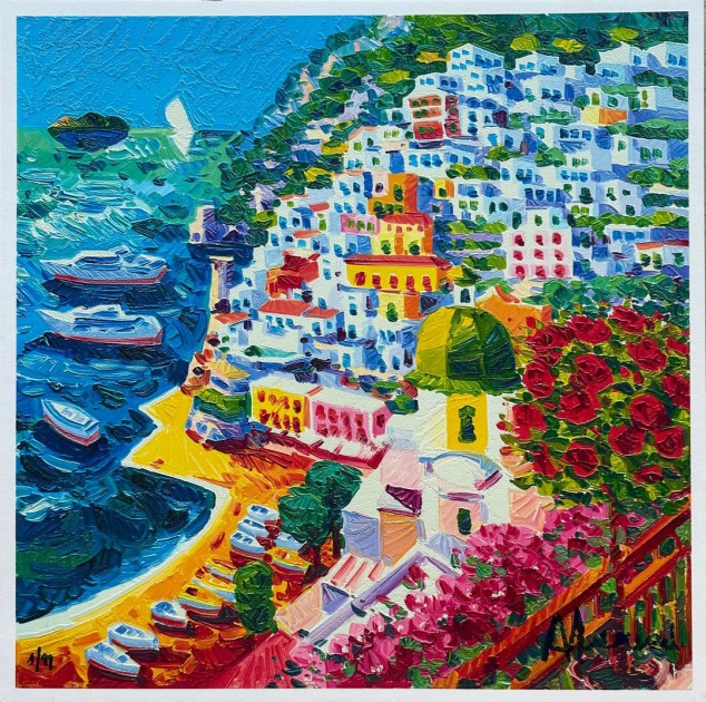 "A Dream in Positano" by Athos Faccincani