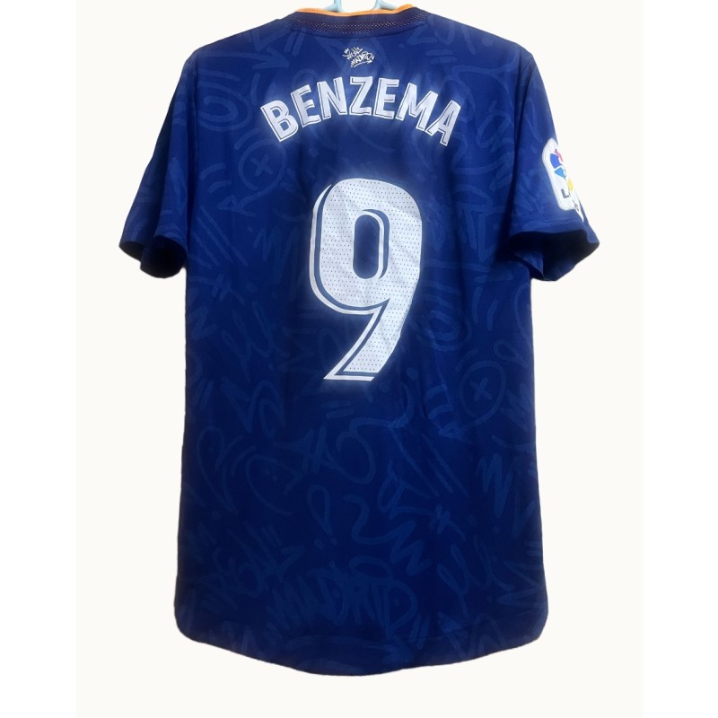 Benzema's Real Madrid 2021/2022 Match Shirt