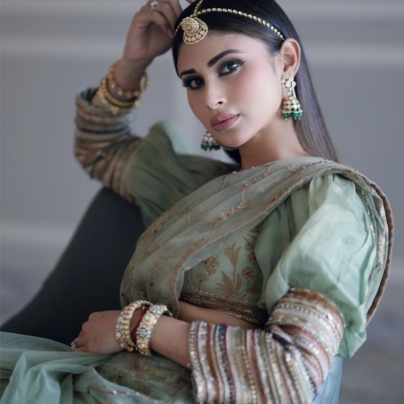 Bollywood Star Mouni Roy’s One-of-a-Kind Worn Outfit