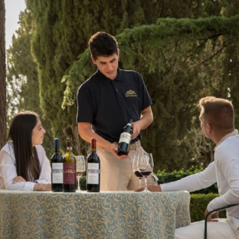 Guided tour for 4 people with tasting/dinner + 1-night stay at Tenute Silvio Nardi Montalcino