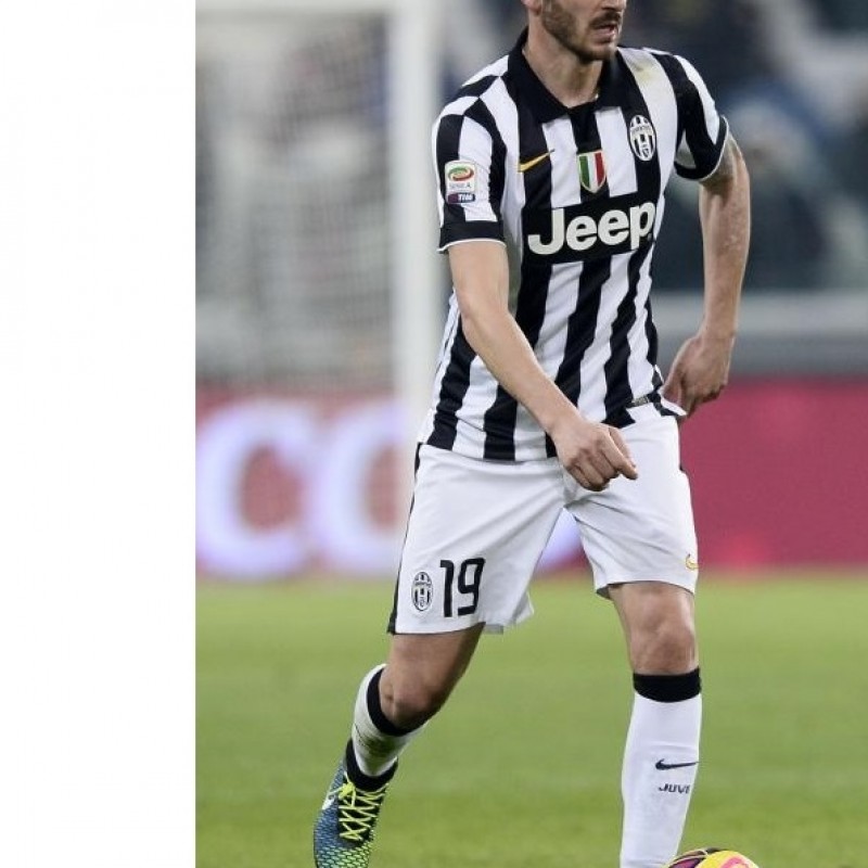 Bonucci Juventus match worn boots, Serie A 2014/2015