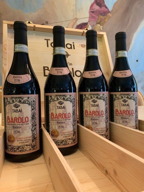 Cassetta 4 Bottiglie Barolo Tabai Gran Vin, 2016 - Edizione Limitata