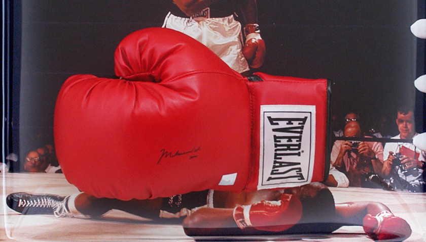 Muhammad Ali Hand Signed Boxing Glove