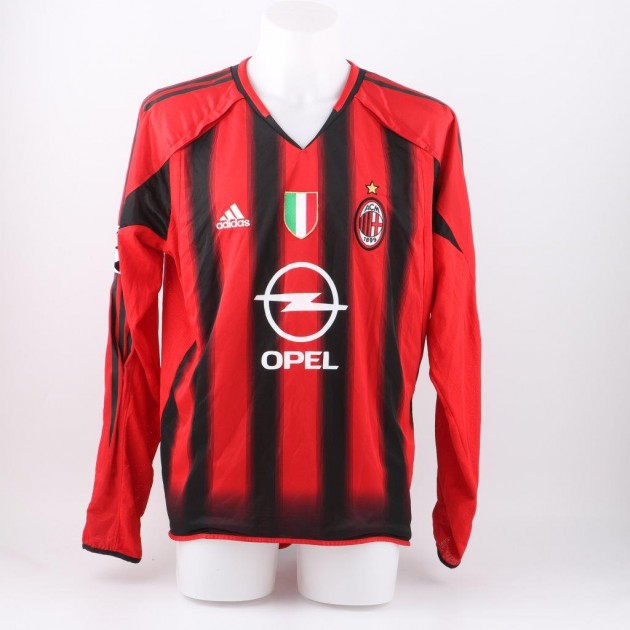 Crespo's Milan shirt issued/worn, Champions League 2004/2005