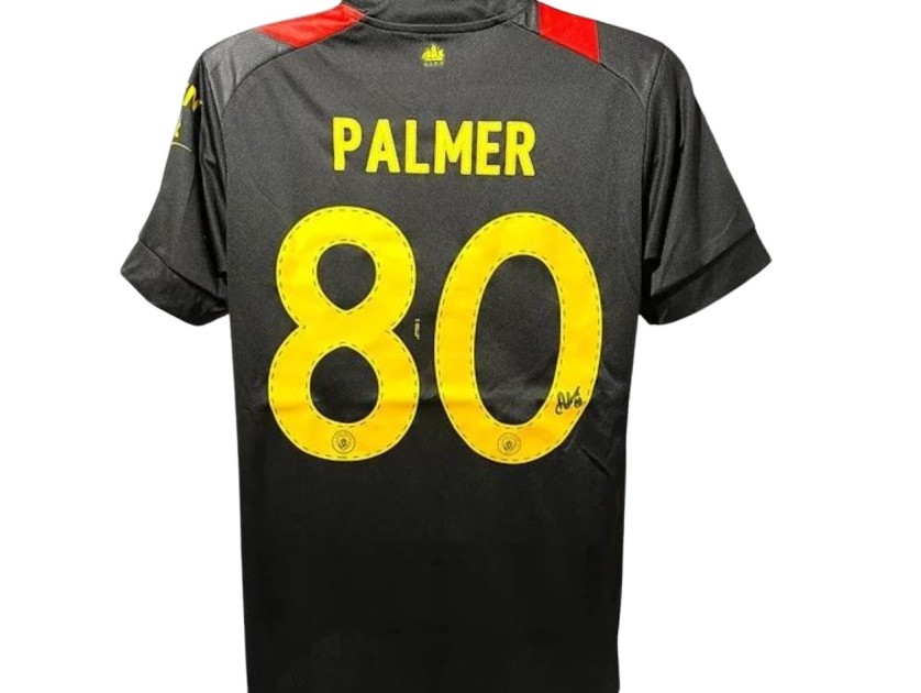 Maglia ufficiale "away" Cole Palmer Manchester City, 2022/23 - Autografata