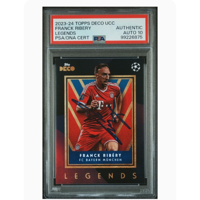 Franck Ribéry Topps Lost Rookie Card