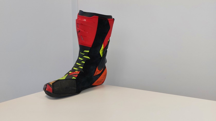 Andrea Locatelli Signed WorldSBK Rider Boot