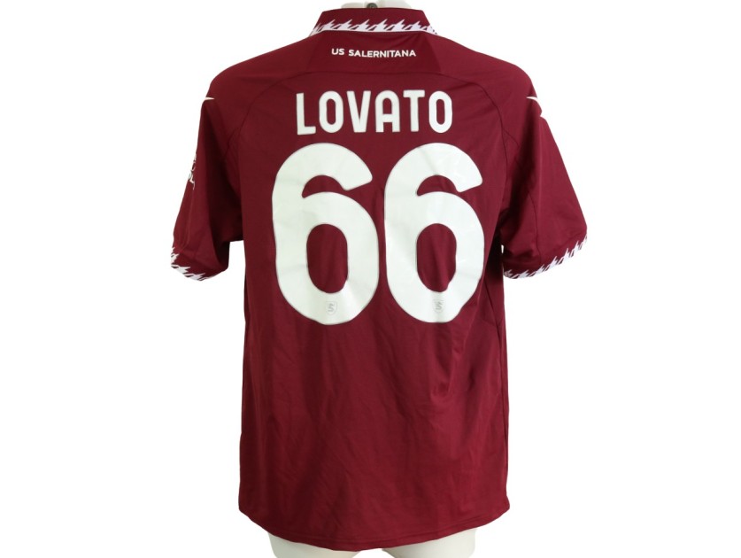  Lovato's Worn Shirt, Salernitana vs Augsburg 2023