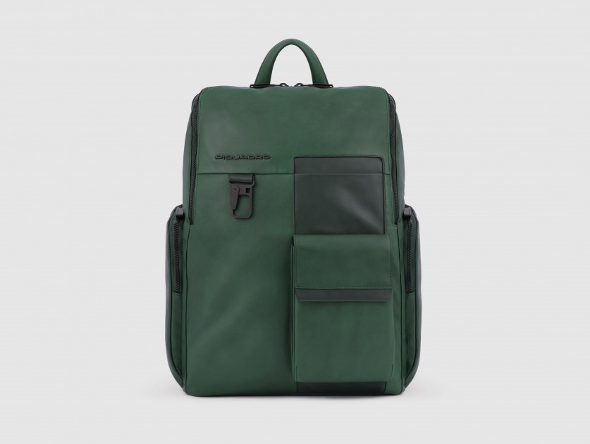 Piquadro Green Backpack