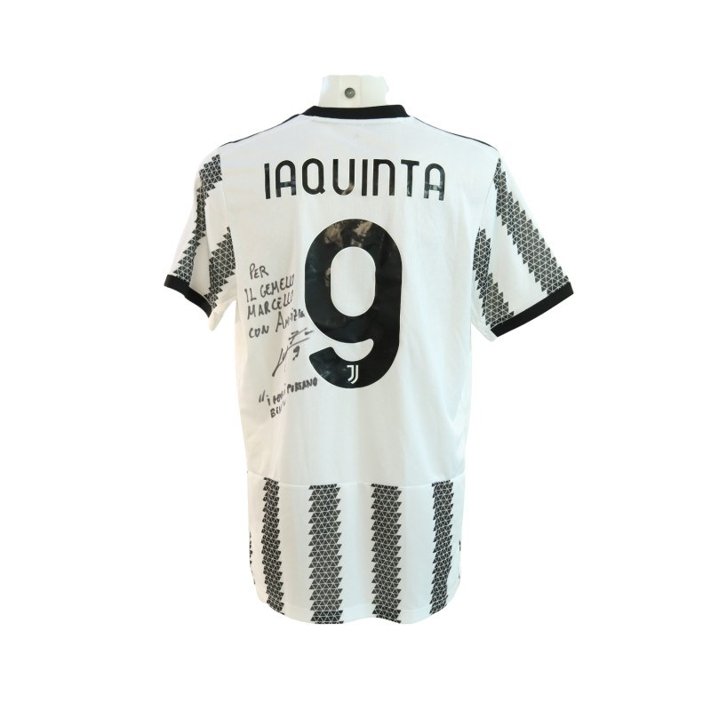 Maglia Ufficiale Iaquinta Juventus, 2022/23 - Autografata