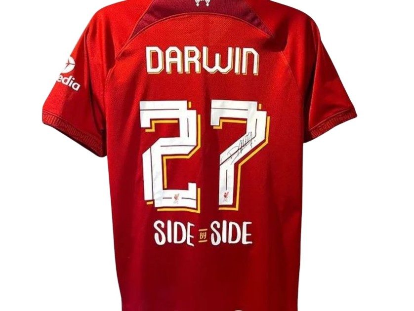 Darwin Núñez's Liverpool 2022/23 Champions League Signed Official Shirt
