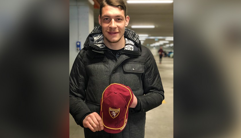 Official Torino FC Cap Signed by Andrea Belotti
