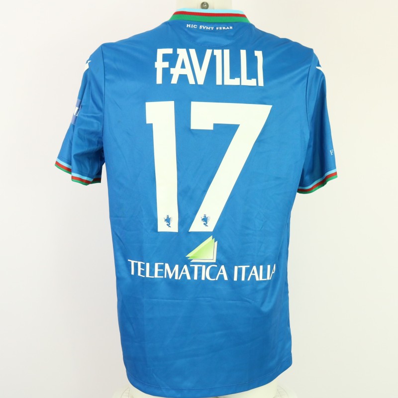 Maglia Favilli indossata Cremonese vs Ternana 2024 