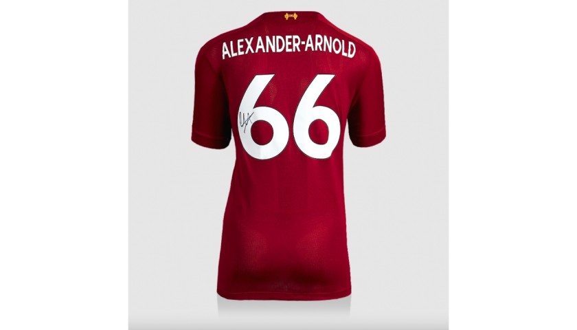 Alexander-Arnold's Liverpool Signed Shirt