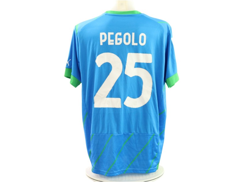 Pegolo's Sassuolo Match-Issued Shirt, 2022/23
