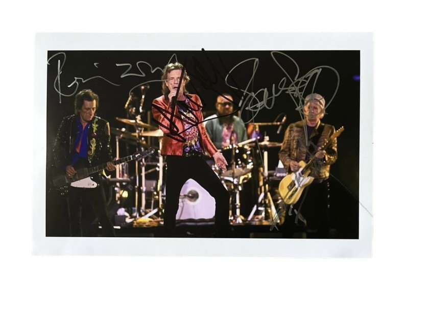 The Rolling Stones Signed Photograph