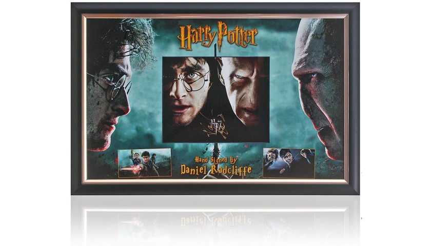 Daniel Radcliffe Hand Signed Harry Potter Presentation