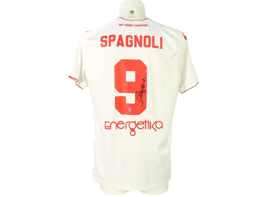 Spagnoli's Signed Unwashed Shirt, Padova vs Virtus Verona 2024