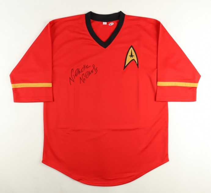 Uniforme "Star Trek" autografata da Nichelle Nichols 