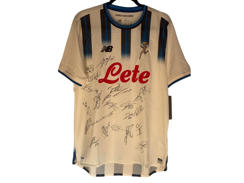 Atalanta Official Shirt, 2025/26 - Signed by the Team