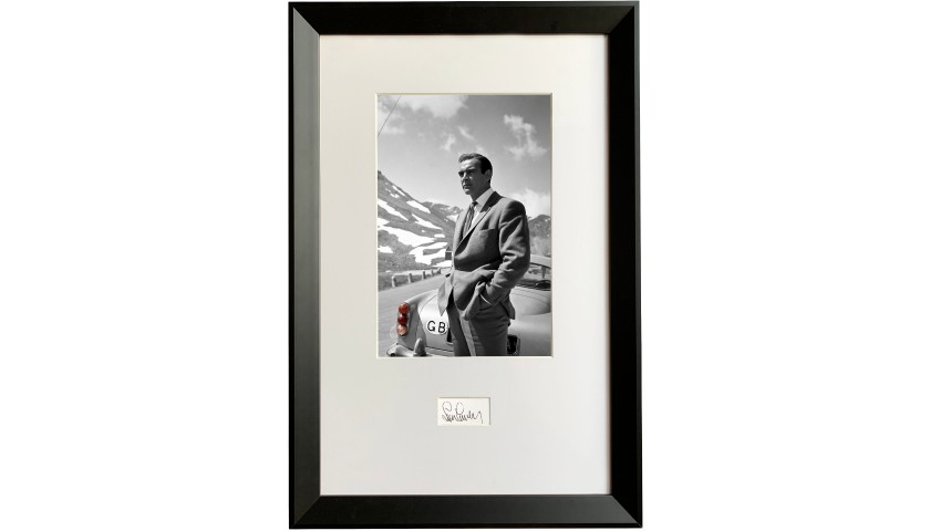 Sean Connery Signed James Bond Picture