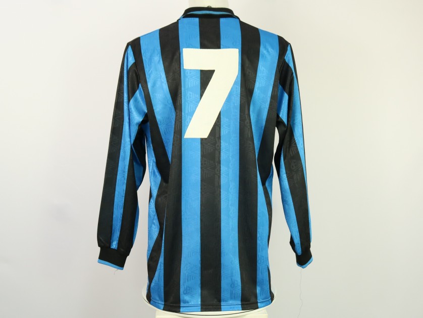 A. Bianchi's Inter Milan Match Shirt, 1991/92