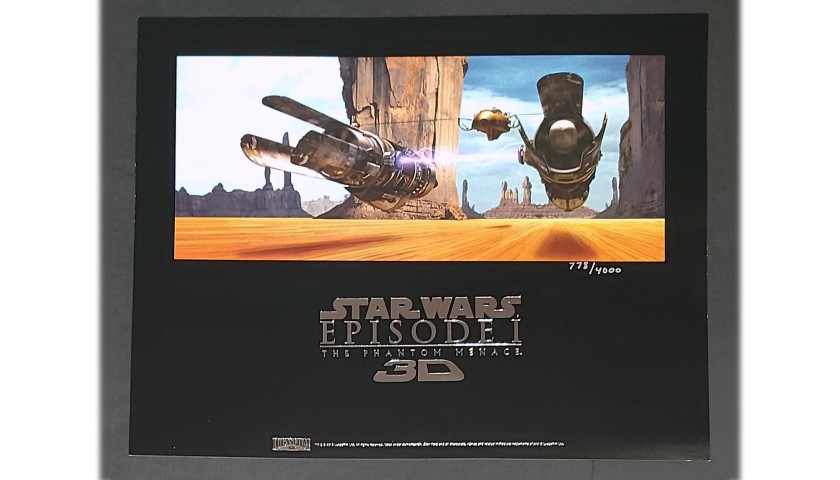 Star Wars: Episode I - The Phantom Menace Numbered Lithograph